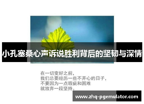 小孔塞桑心声诉说胜利背后的坚韧与深情 小孔塞桑心声诉说胜利背后的坚韧与深情